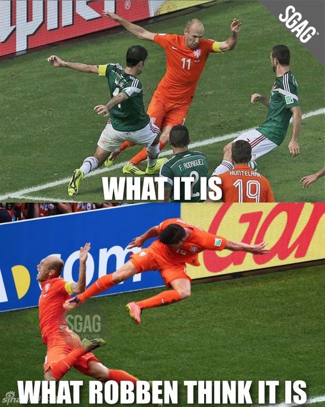 在罗本眼里其实是这样的