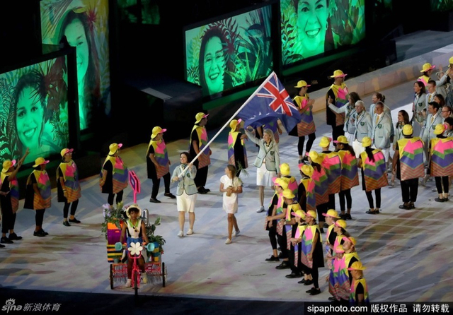 澳大利亚代表团入场