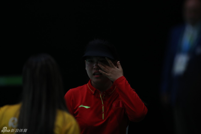 张梦雪落下胜利的眼泪