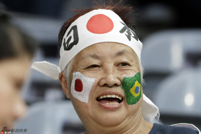 日本球迷现场助阵