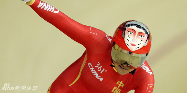 中国车手头盔脸谱图案