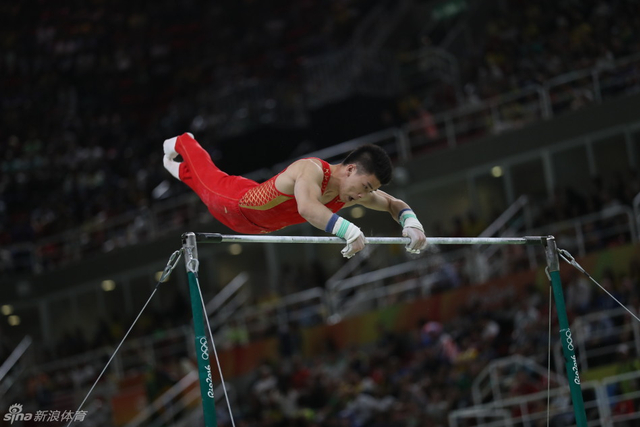 单杠- 腾空动作