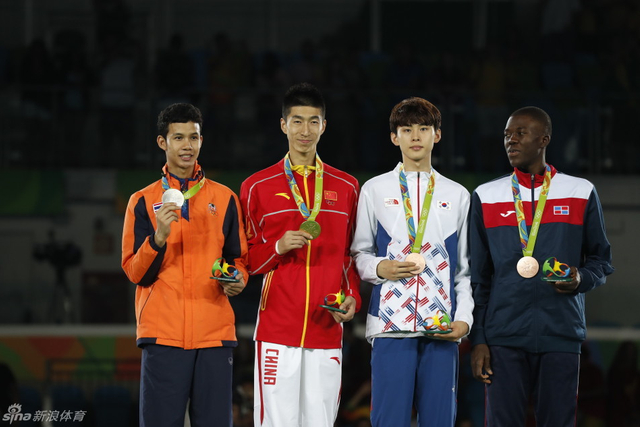 跆拳道奥运最强四人