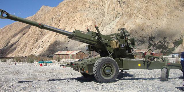 印度陆军最新型FH-77B火炮服役时间已超过20年