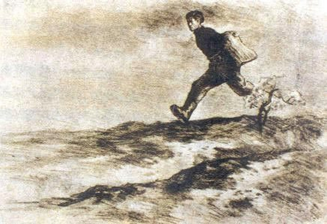 4、志愿军第47军某师侦察队文书罗盛教，1952年1月2日，为抢救落入冰窟中的朝鲜少年崔莹而光荣牺牲。