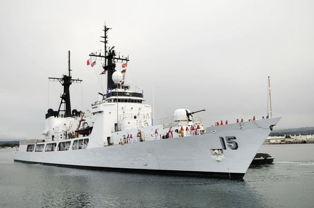 汉密尔顿号USCGC Hamilton WHEC-715