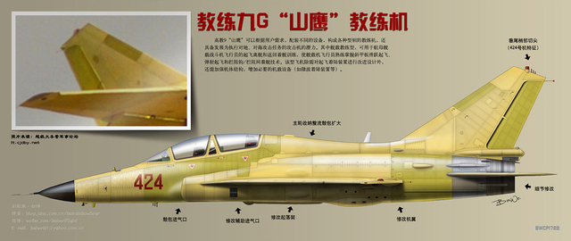 教练九G山鹰教练机