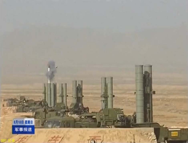 实拍解放军S-300导弹发射全过程