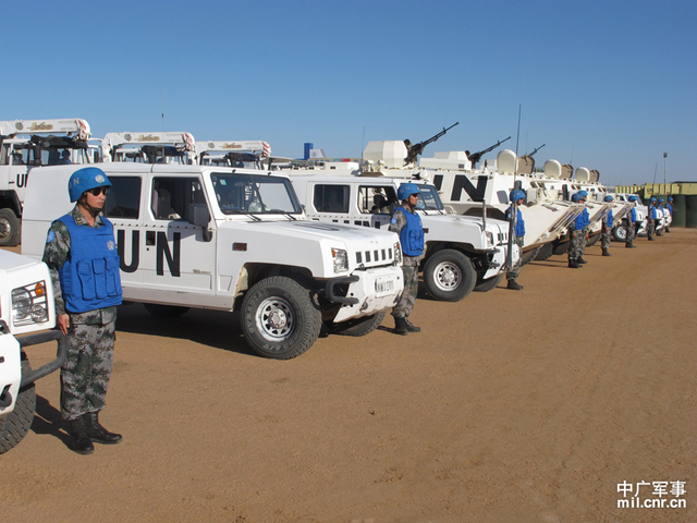 中国赴苏丹(达尔富尔)维和重装部队曝光