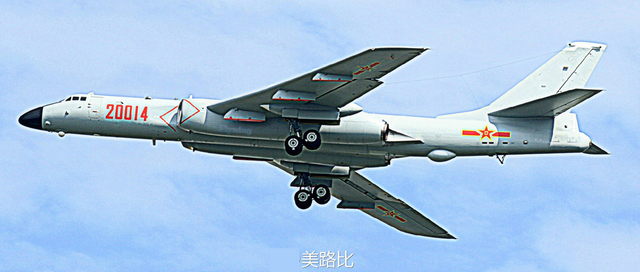 轰-6K战神轰炸机