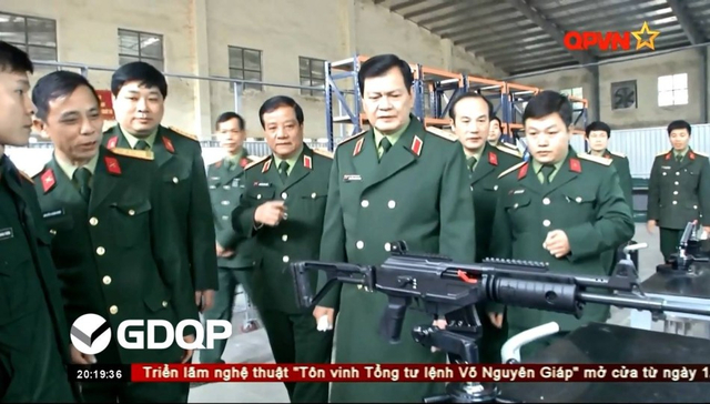 越南军工自产伽利尔步枪