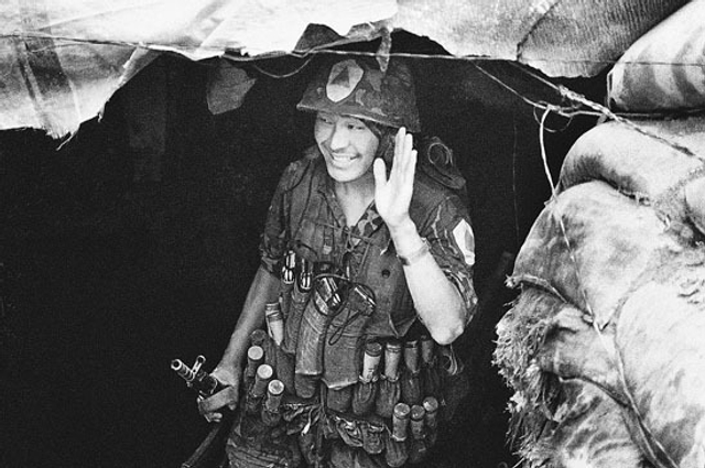 彝族突击队队员罗卜基