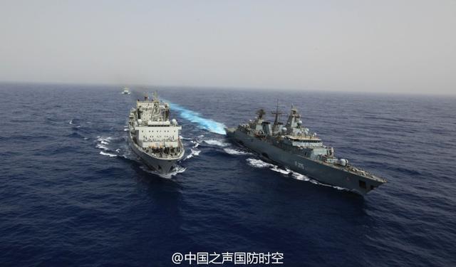 中欧海军举行反海盗联演