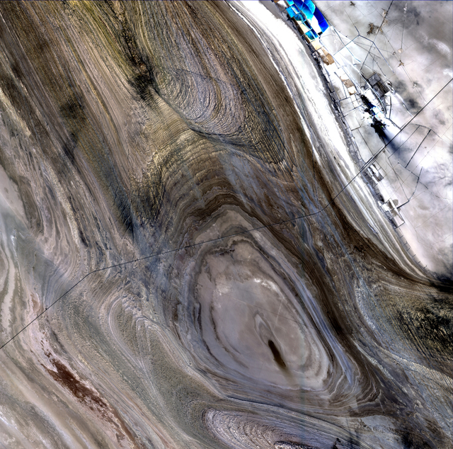 中国首曝高分一号卫星拍摄照片