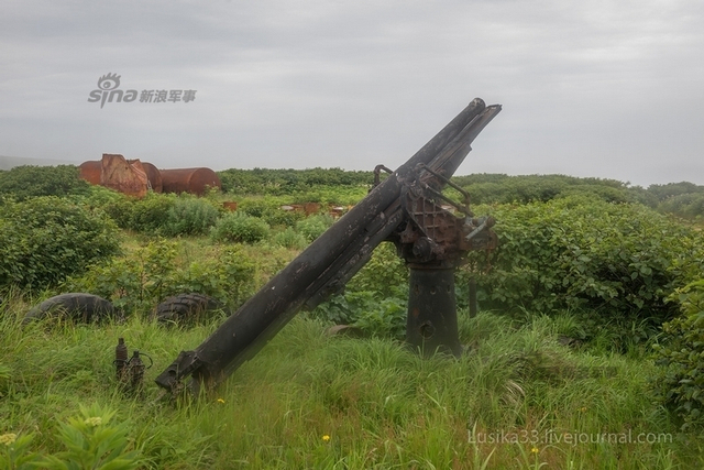 俄军废弃的千岛群岛基地