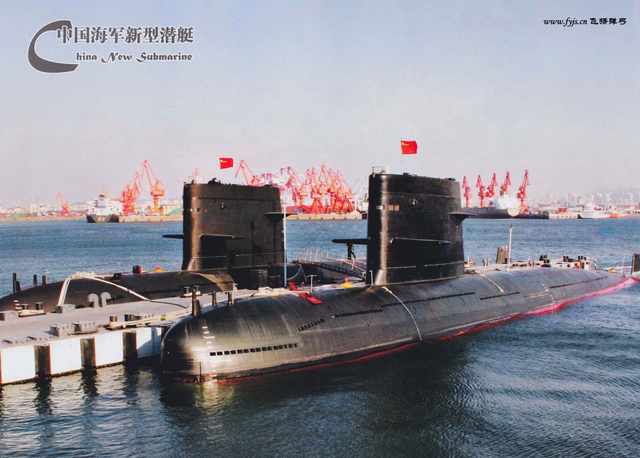 资料图：中国海军宋级常规潜艇