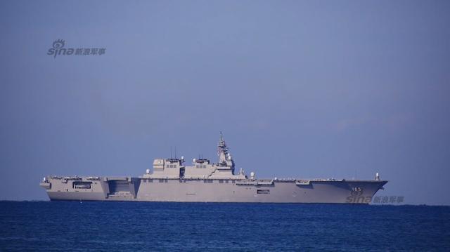 日准航母出云号开始海试