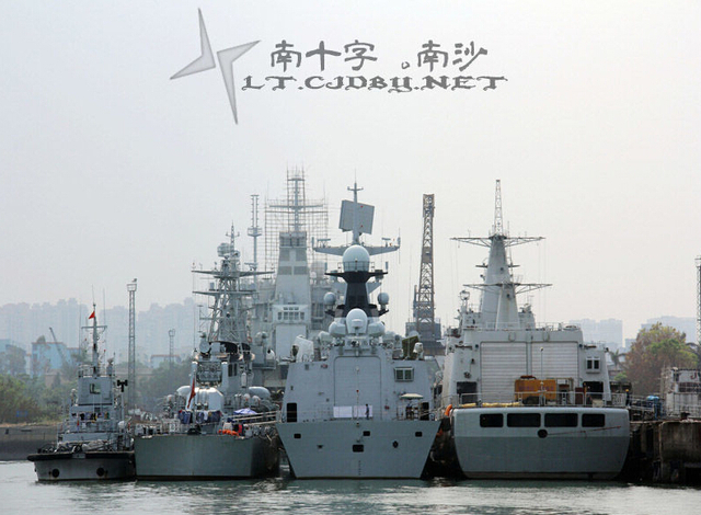 南海舰队战舰庆国庆