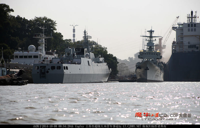 试航归来的反潜版056型护卫舰