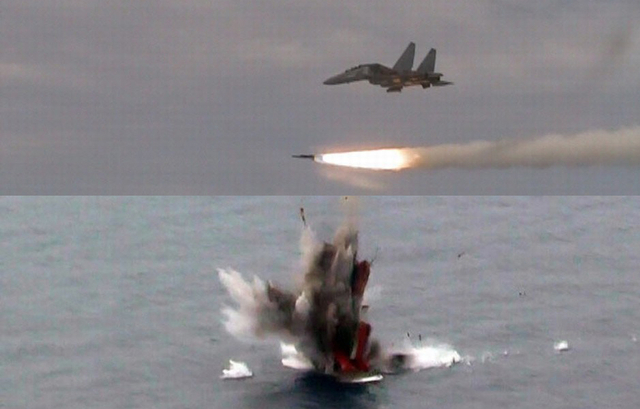 马来西亚苏30打靶很准