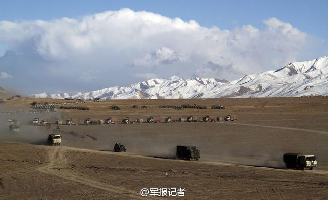 我多兵种大军集结昆仑山