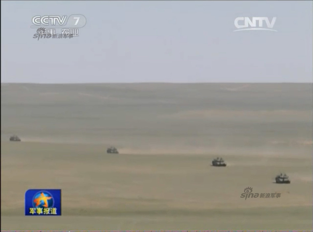 99A主战坦克大漠冲锋