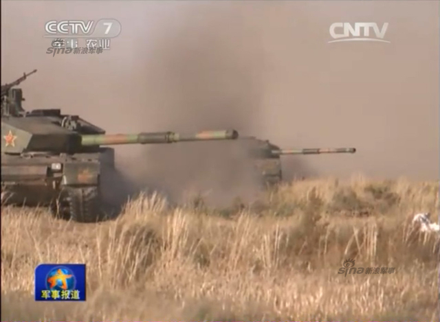 99A主战坦克大漠冲锋