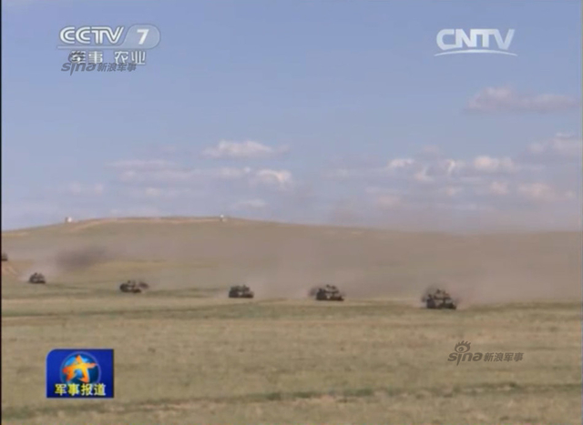 99A主战坦克大漠冲锋