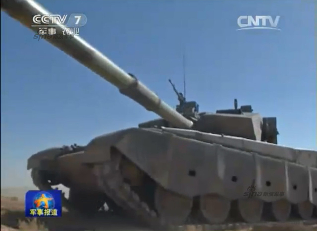 99A主战坦克大漠冲锋