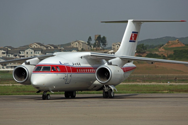 朝鲜航空配备安-148支线客机