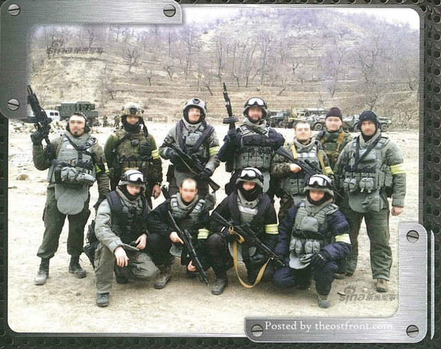 俄军曝光精锐“阿尔法”特种部队年度猛照 