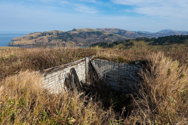 破旧IS3坦克“镇守”北方四岛之色丹岛