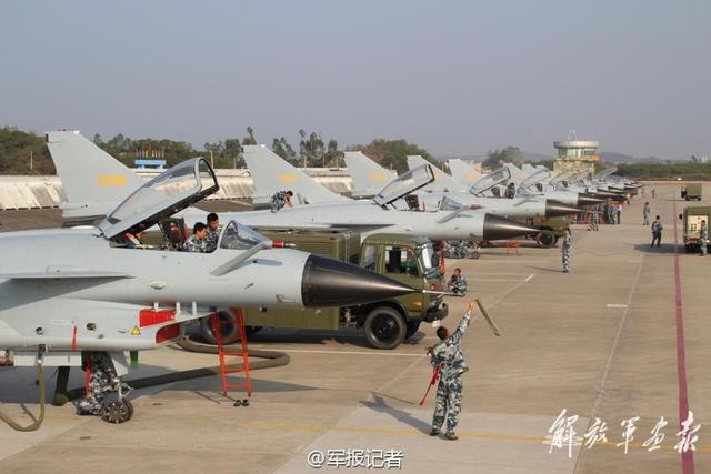 广空又配一旅歼10A战机