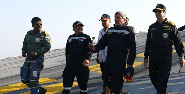 印度航母部队舰载机飞行员