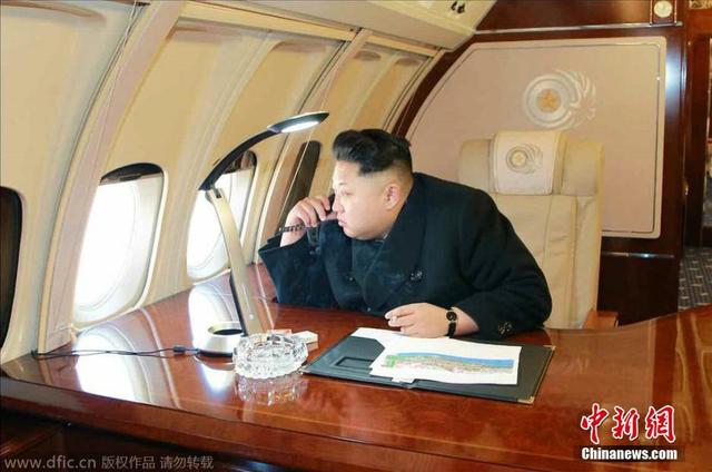 金正恩疑伊尔62专机曝光