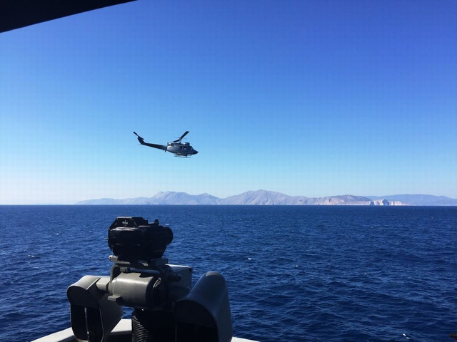 解放军与希腊海军军演画面曝光