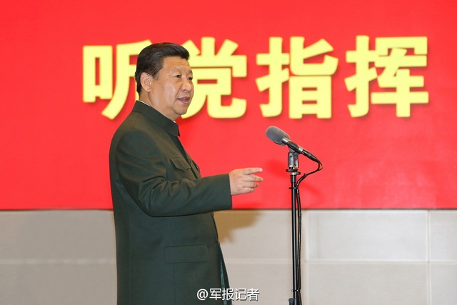 习近平视察驻西安部队