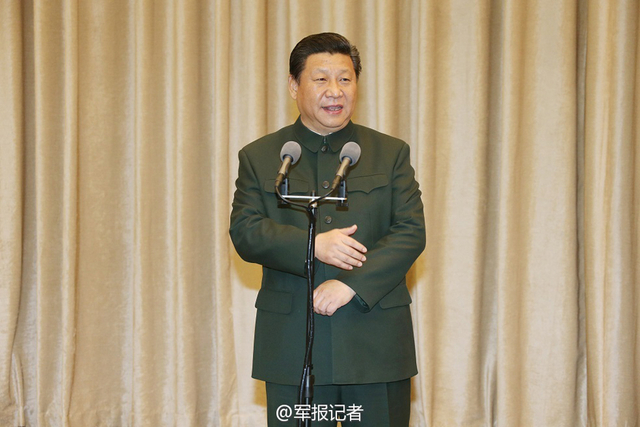 习近平视察驻西安部队