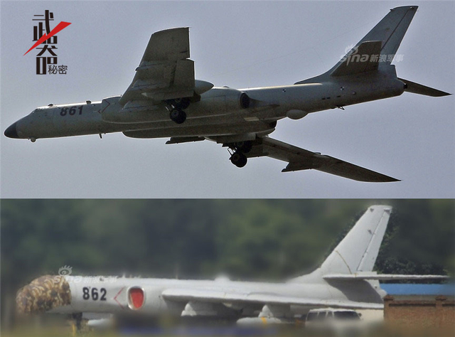 红色达摩克利斯之剑：中国轰-6K巡航导弹轰炸机