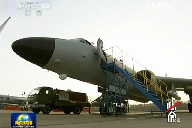 红色达摩克利斯之剑：中国轰-6K巡航导弹轰炸机