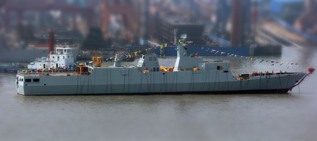 中国第25艘056A护卫舰下水