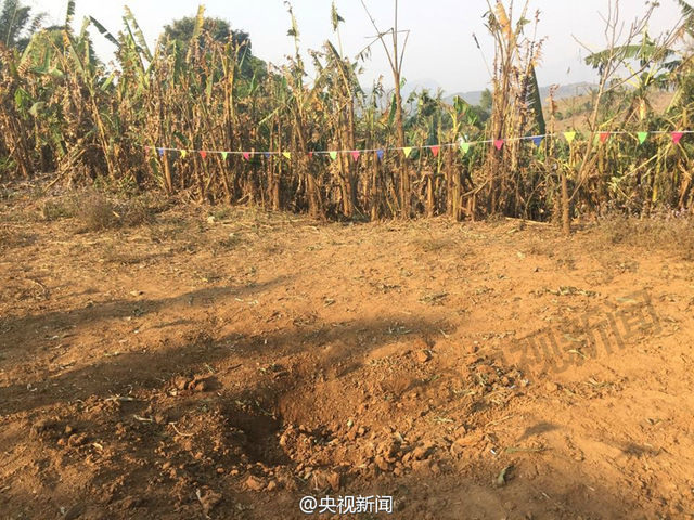 造成村民伤亡的爆炸点