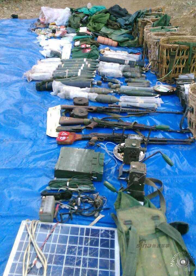 果敢同盟军决战前举行誓师大会