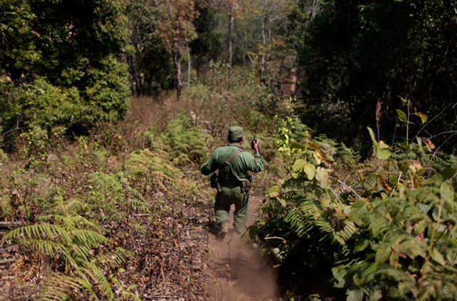 果敢同盟军决战前举行誓师大会