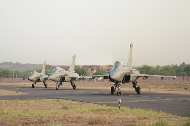 达索称将向印度出售36架阵风战机