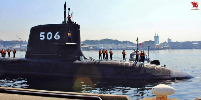 做工很精良 日本最新苍龙级潜艇近照曝光细节