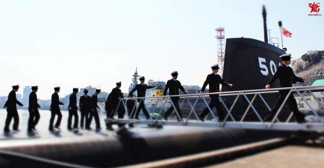 做工很精良 日本最新苍龙级潜艇近照曝光细节