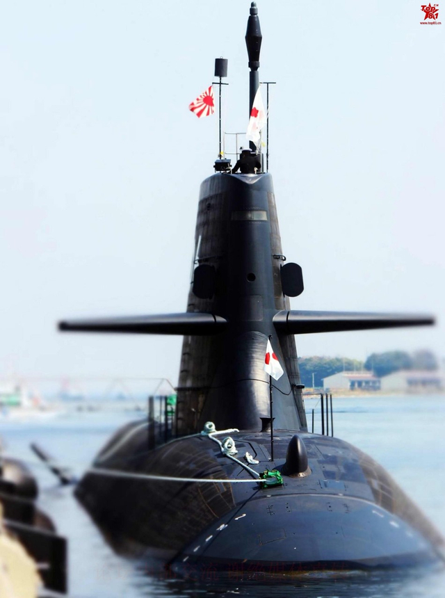 做工很精良 日本最新苍龙级潜艇近照曝光细节