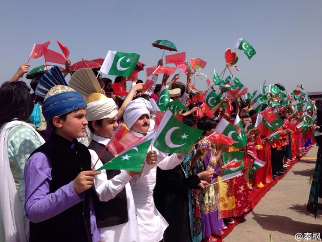 巴基斯坦总理总统迎接习近平主席