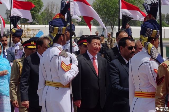 巴基斯坦总理总统迎接习近平主席